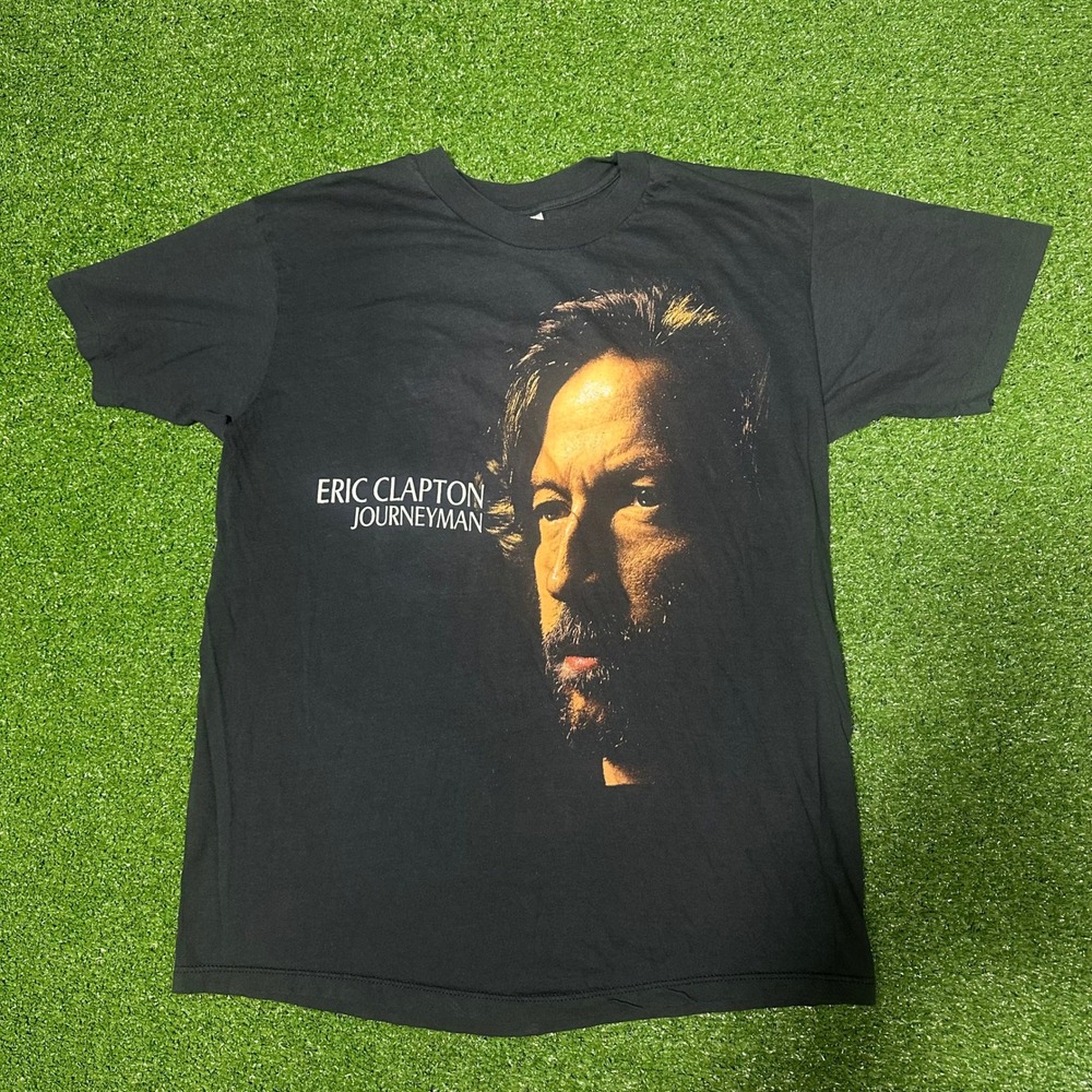 Vintage 1990 Eric Clapton‎ Journeyman Mens Large Single Stitch T-Shirt